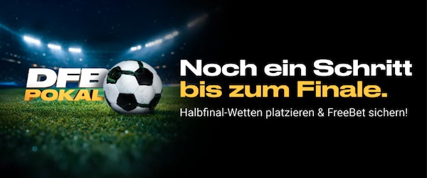 Sicher dir eine 10€ Bwin Freebet mit deinen DFB-Pokal Wetten