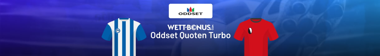 ODDSET Quotenturbo zu Hertha BSC - SC Freiburg