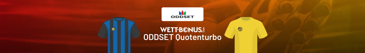 Alle wichtigen Infos zum ODDSET Quotenturbo zu Inter vs. Bodo