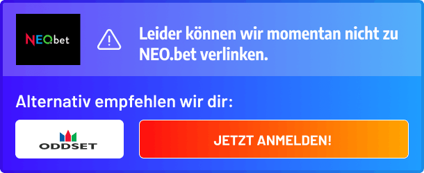 ODDSET - die passende Alternative zum NEO.bet Bonus