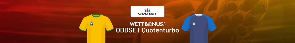 ODDSET Quotenturbo zu Brasilien - Frankreich