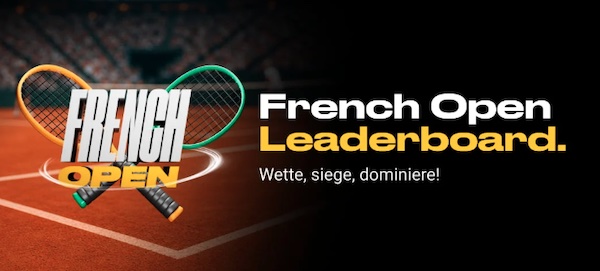 10.000€ Preispool beim Bwin Leaderboard zu den French Open