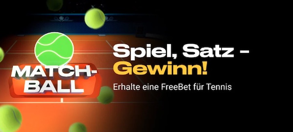 10€ Freiwette wartet bei der Bwin Matchball Promo
