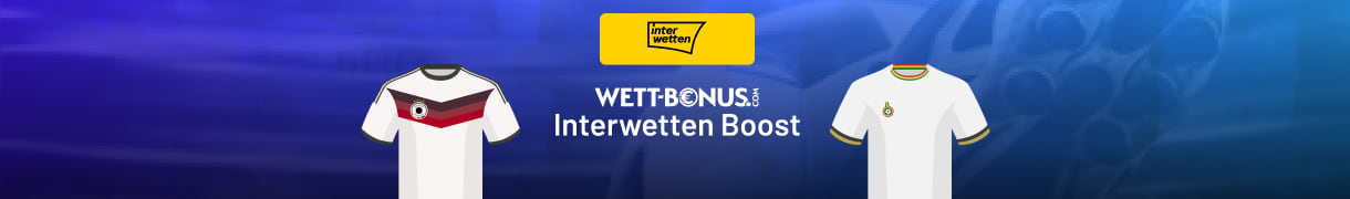 Interwetten Quotenboost zu Deutschland - Ghana