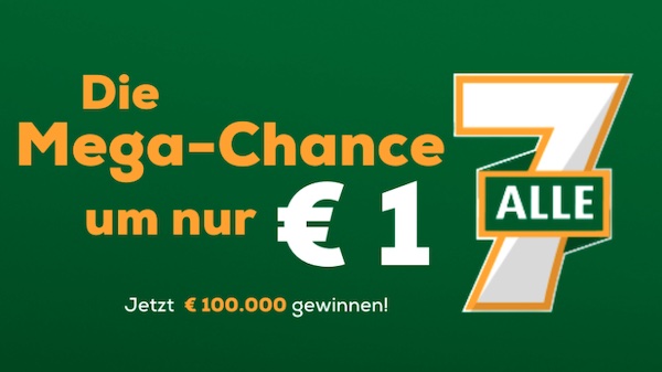 tipp3 Mega-Chance bei der alle 7 Promo!