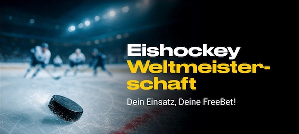 Tägliche Bwin Freebet im Rahmen der Eishockey WM abstauben