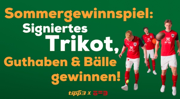 Tolle Gewinne warten beim tipp3 Sommergewinnspiel