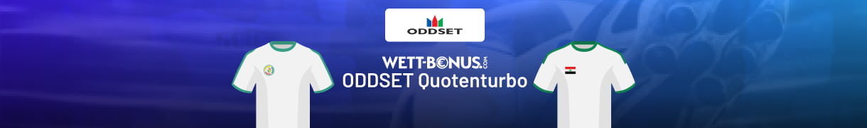 Details zum ODDSET Boost zu Senegal - Irak