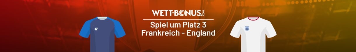 Alle Infos zum Duell um Platz 3 zwischen Frankreich und England