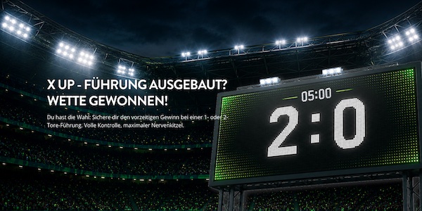 Vorzeitige Auszahlung dank dem Neo.bet X-Up Feature