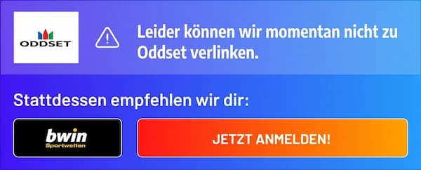 Statt ODDSET - jetzt bei Bwin anmelden!