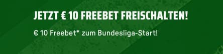 Tipp 3 Freebet zum Bundesliga-Start!
