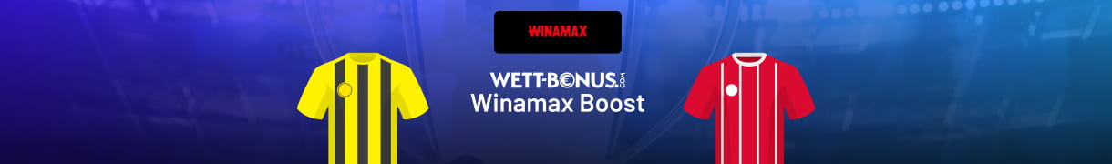 Winamax Boost zum Supercup zwischen Dortmund und Bayern München