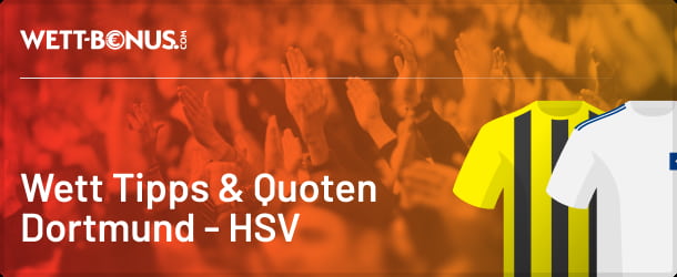 sportwetten Tipps und Angebote zu BVB - HSV
