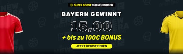 DAZN Bet Boost zu Bayern vs Bodo/Glimt