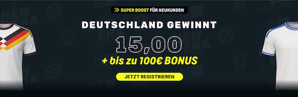 DAZN Bet Boost Deutschland vs Serbien