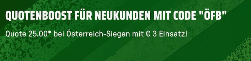 tipp3 Quoten zum ÖFB-Auftakt in die Nations League