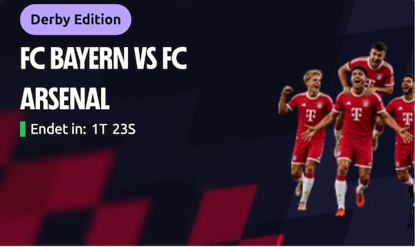 Betano Master zur Bayern vs Arsenal