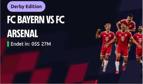 beim gratis tippspiel betano master zu fc bayern fc arsenal 5000 euro in freebets gewinnen